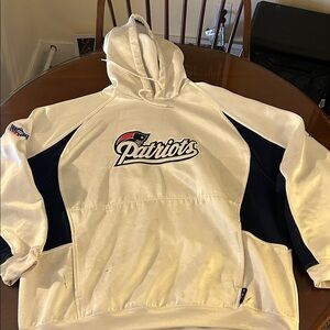 Reebok Cream and Navy Hoodie
